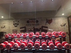 山东商用美国队长环保无味pu固定哑铃现货厂家直销图1