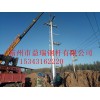 眉山市10KV35KV电力杆钢管杆北京朝阳电力钢杆