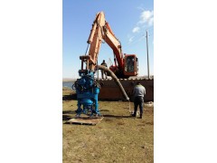 野外施工不用电力挖机液压渣浆泵，清淤泵，泥浆泵图1