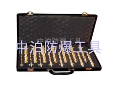 桥防防爆工具、防爆15件套盒装钻头、防爆内六角套装图1