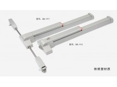 金捍力GHL-916横式推杆锁不锈钢喷塑逃生门锁厂家直销图1