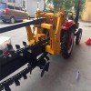 厂家直销 优质果园开沟机 链条式拖拉机带挖沟机
