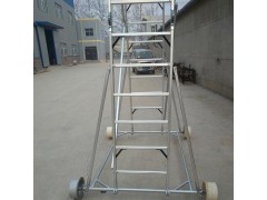 铝合金梯车接触网铁路地铁用铝合金梯车轻型B6-4.2米高梯车图1