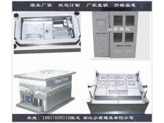 塑胶新国网单相2位电表箱模具图1