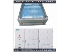 国网新款单相9位电表箱外壳模具图1