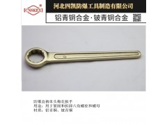 防爆单头梅花扳手 铜质扳手规格型号 模锻工艺图1