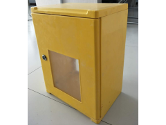 陕西省宝鸡市高新区学校“煤改气”玻璃钢燃气表箱图1