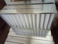 支持定制铝框艾默生精密空调过滤网无纺布净化区中央空调净化滤网图1