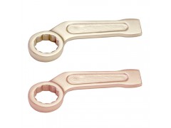 防爆弯柄敲击梅花扳手铍青铜铝青铜图1