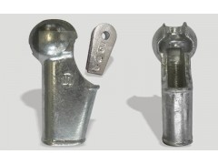 架空地线肩架地线线夹120型双孔板D1型图1