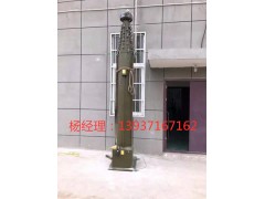 扬博定制监控照明手动升降杆 避雷针气动升降杆 摄像机用升降杆图1