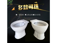 旱厕改造 吉跃方形陶瓷坐便器 大口径旱厕坐便器图1