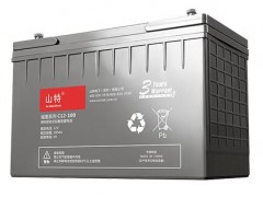 集安山特蓄电池 12v100AH 铅酸蓄电池 UPS机房专用图1