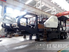 武汉移动破碎站生产现场LYJ80图1