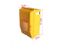 玻璃钢燃气表箱 一表位燃气箱 燃气计量箱 煤改气燃气箱图1