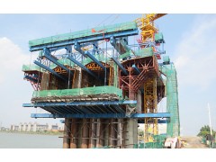 济宁挂篮模板出租,淄博挂篮构件出租,三角挂篮出租,菱形挂篮图1