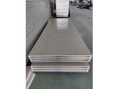 厂家直销机制岩棉彩钢夹芯板 净化岩棉防火板 岩棉彩钢板图1