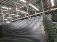 厂家直销防火外墙岩棉夹芯板 岩棉彩钢夹芯板批发图1