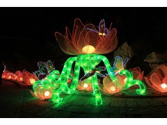 想做花灯灯饰布展展览宣传图1