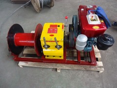 柴油绞磨机 5t 电动3T电缆牵引器汽油机3吨8吨卷扬机图1
