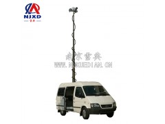 升降监控支架 升降灯杆图1