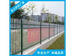 湛江学校外墙防爬护栏 组装式免焊接锌钢栅栏厂家图1