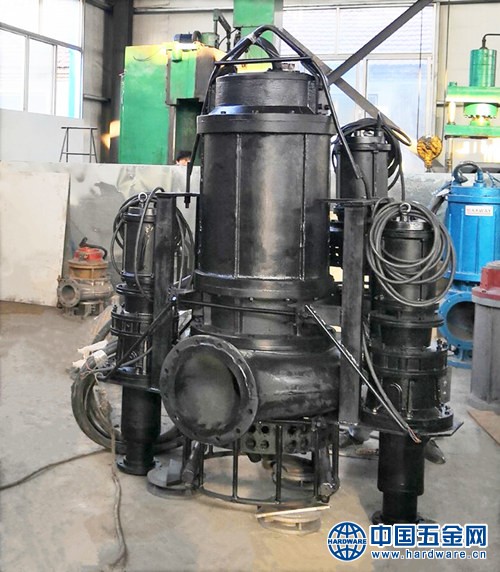 110Kw大型抽沙泵带铰刀