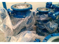 江门精工硬密封蝶阀 D343H-16C法兰硬密封蝶阀图1