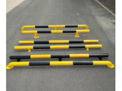 定制76管防撞护栏 黄黑U型护栏 考场常用护栏杆