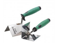 陕西世达威力狮不锈钢阴角匙阳角匙泥工工具批刮腻子修墙角灰匙图1