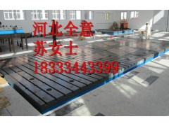 河北全意铸造厂HT250镗床工作台,灰铁落地镗床工作台图1