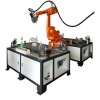 焊接机激光焊接机铭镭双工位机器人激光焊接机