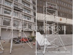 门框式铝合金脚手架 装修脚手架 户外广告安装专用铝架图1