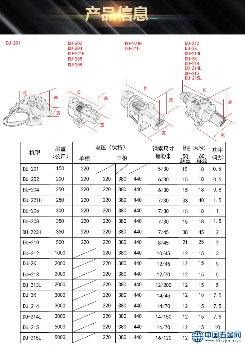 钢丝绳电动葫芦详情页_04