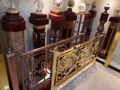 金属楼梯扶手装饰效果图图1