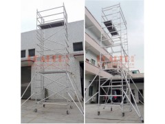 供应铝合金脚手架 快装脚手架 移动式脚手架 焊接门式脚手架图1