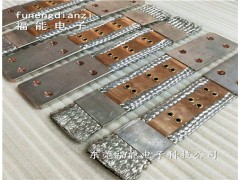 软连接新款规格镀锡铜编织带软连接大电流紫连接带图1