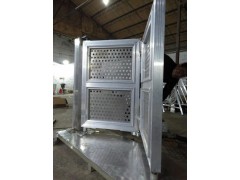 佛山金辉专业定做气派折叠铝艺别墅门图1