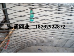 工地不锈钢绳防护网，玻璃吊桥钢丝绳防坠网图1