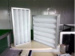 济南过滤器厂家 新风换气机用效率G4过滤器 无纺布板式过滤器图1