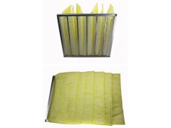 空调用过滤袋厂家 效率F5F6F7F8中效袋式过滤器图1