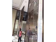 酒店不锈钢装饰效果图1