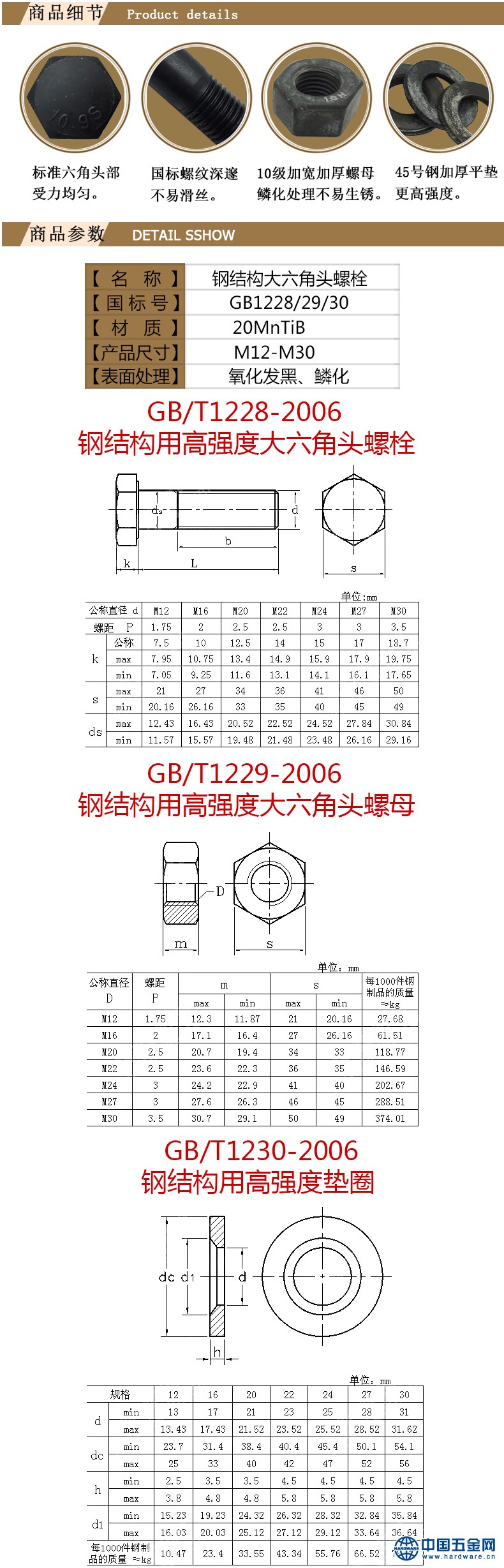 钢结构详情页上