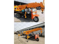 定制拖拉机平板吊车 农用拖拉机随车吊图1