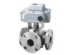 重庆Q944F不锈钢电动三通球阀 阀门厂家图1