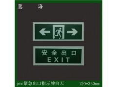 蓄光自发光墙面疏散指示标志 发光逃生标识图1