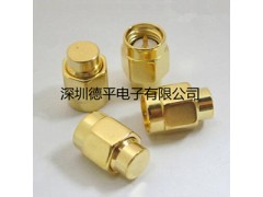 供应2W 50Ω高频DC-18GHz黄铜镀金同轴负载图1