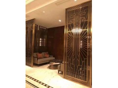 不锈钢焊接屏风装饰图1