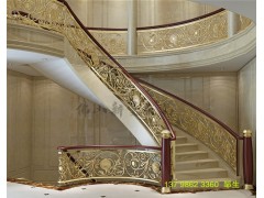 新曼 铝艺楼梯护栏 新型电镀楼梯扶手批发价图1