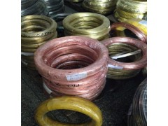 TU2无氧紫铜线 高纯度99.9%全软紫铜线图1